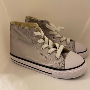 Infant Silver Converse